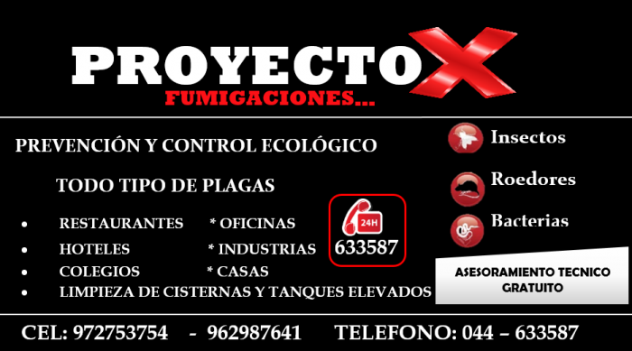 FUMIGACIONES PROYECTO X